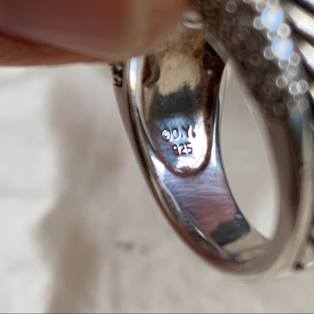 EUC - David Yurman Prasiolite and Diamond Ring - Picture 14 of 16